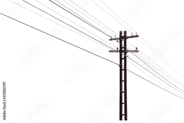 Obraz telegraph pole