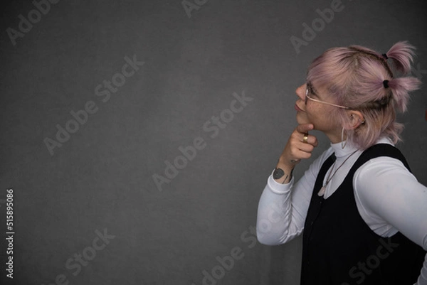 Obraz Person thinking