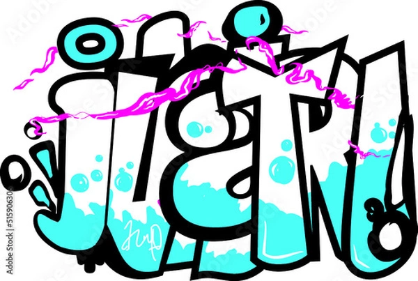 Obraz hand drawn illustration