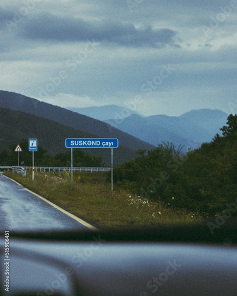 Obraz Road to the mountains