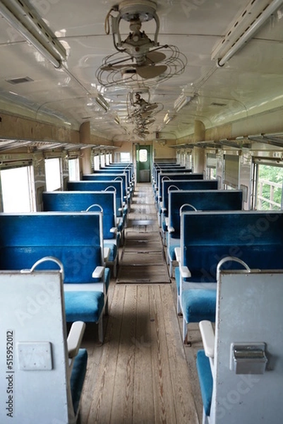 Fototapeta レトロな車内