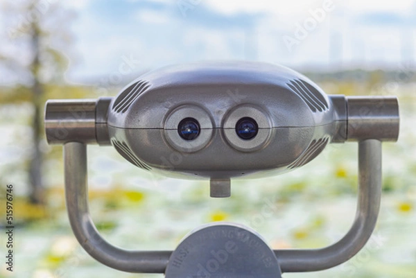 Obraz stationary wildlliife binoculars