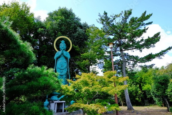 Obraz 古都奈良の西大寺　平和観音像
