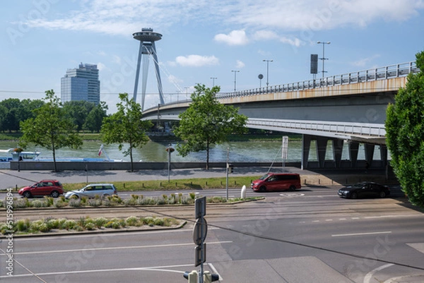 Obraz Most SNP "UFO Bridge"