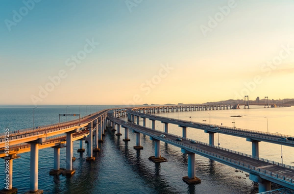 Obraz Sea crossing bridge