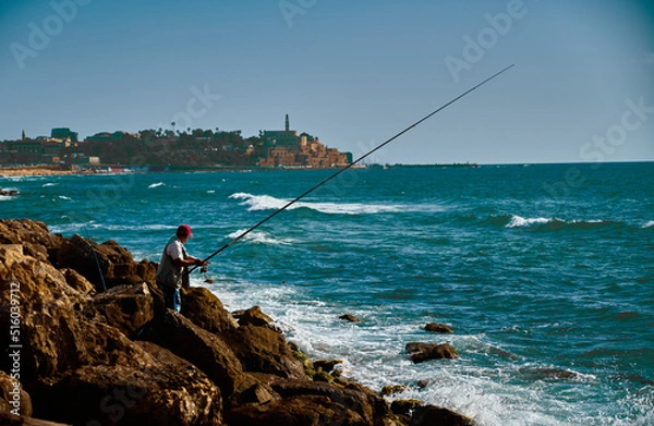 Obraz Jaffa.People. Musicians.