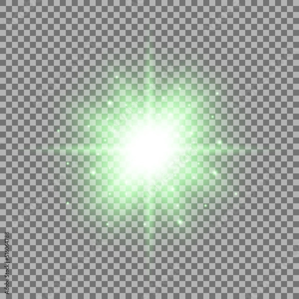 Fototapeta star, sun, light effect