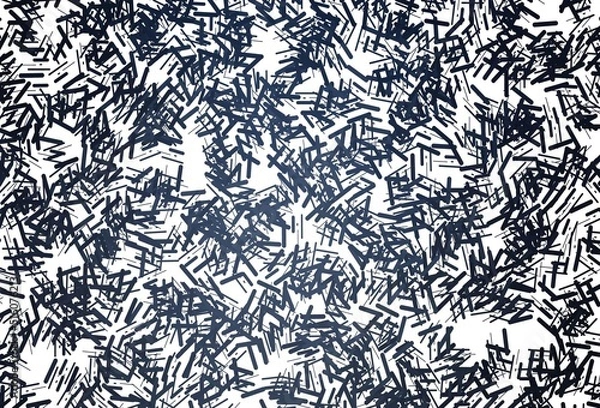 Fototapeta Dark blue vector pattern with narrow lines.