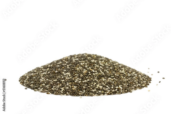 Fototapeta Raw Organic Chia Seeds