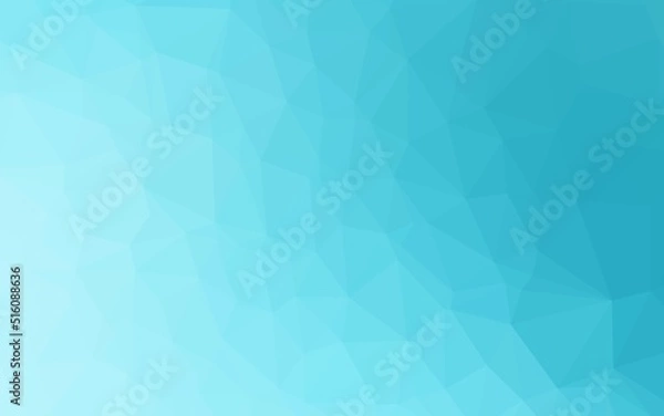 Fototapeta Light BLUE vector abstract mosaic pattern.
