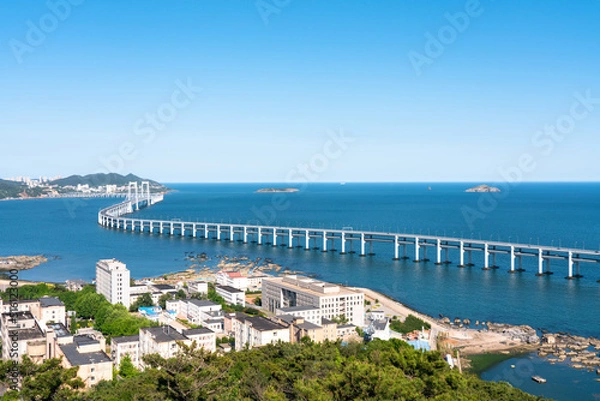 Fototapeta Cross-sea bridge