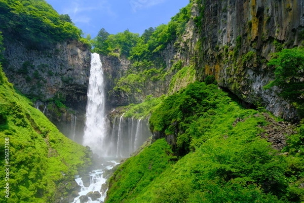 Obraz 日光　華厳の滝　観瀑台からの眺め　栃木県