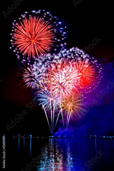 Obraz Celebratory bright firework