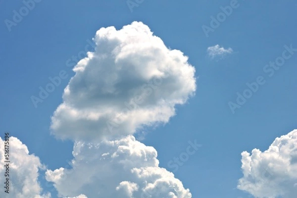 Obraz sky rreplacement with white clouds