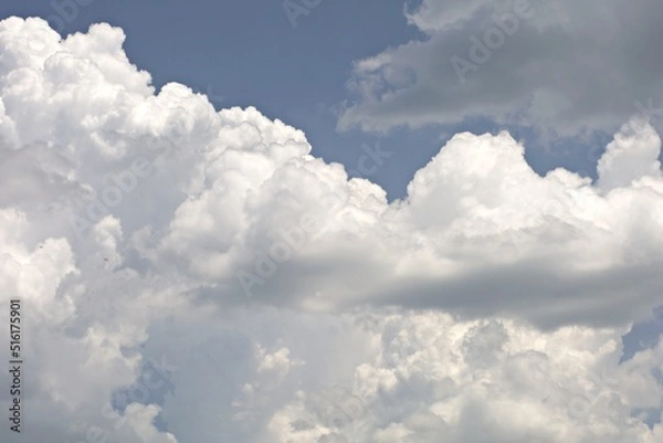 Obraz White clouds sky replacement