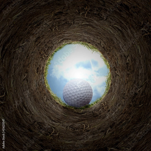 Fototapeta Golf ball