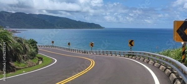 Fototapeta Kenting, Xuhai beautiful scenery in the south of Taiwan, Xuhai, Kending, Pingtung County