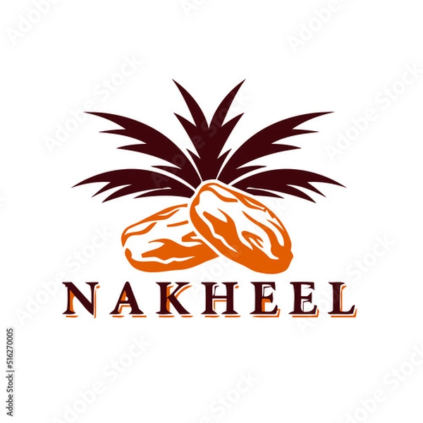 Obraz date logo design vector