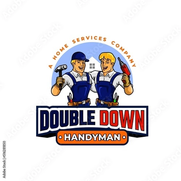 Obraz repairman , serviceman design vector illustration