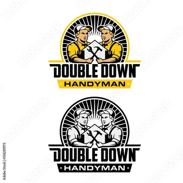 Obraz repairman , serviceman design vector illustration