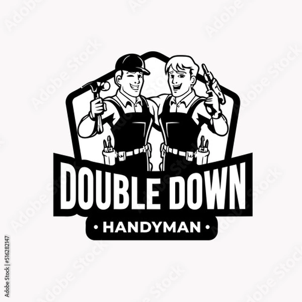 Obraz repairman , serviceman design vector illustration