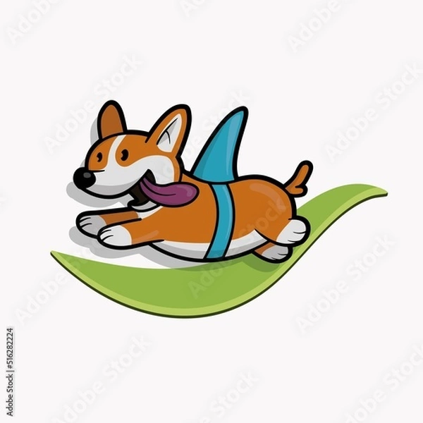 Obraz dog cartoon design vector illustration