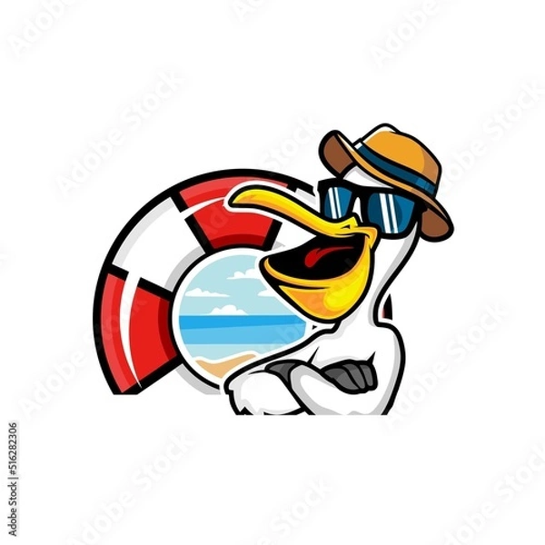 Obraz sea bird design vector illustration