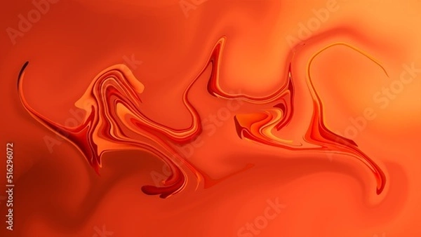 Fototapeta an illustration with similar colors with different importance