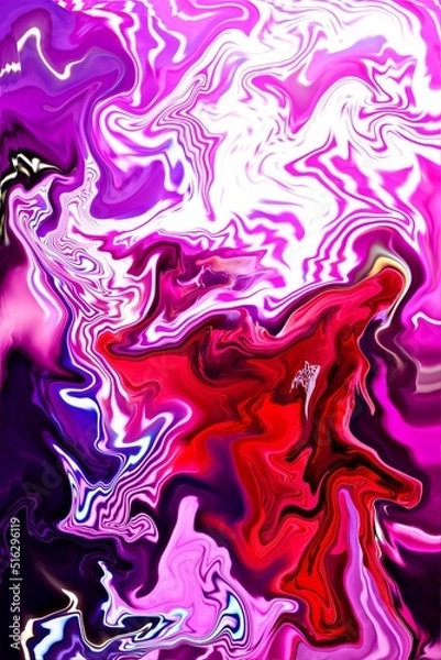 Fototapeta an texture background with pink splashes 