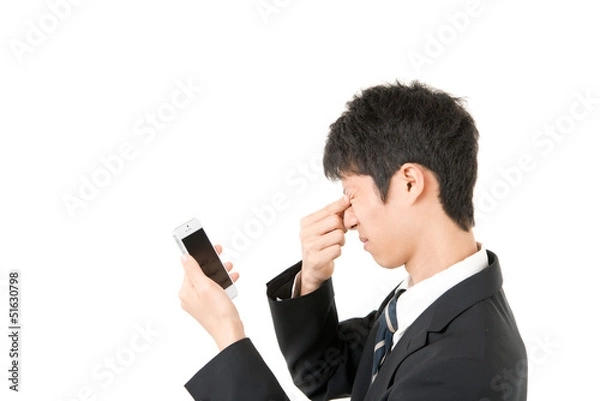 Obraz 疲れ目　iPhone