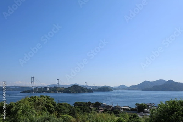 Fototapeta 来島海峡大橋