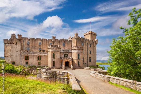 Obraz Dunvegan castle on the Isle of Skye, Scotland