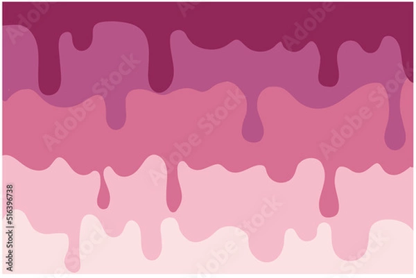 Fototapeta 溶けるようなテクスチャ　抽象デザイン背景　ベクター