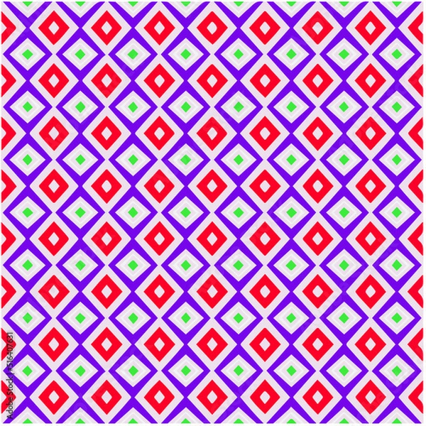 Fototapeta Abstract ethnic rug ornamental seamless pattern.Perfect for fashion, textile design, cute themed fabric, on wall paper, wrapping paper, fabrics and home decor.