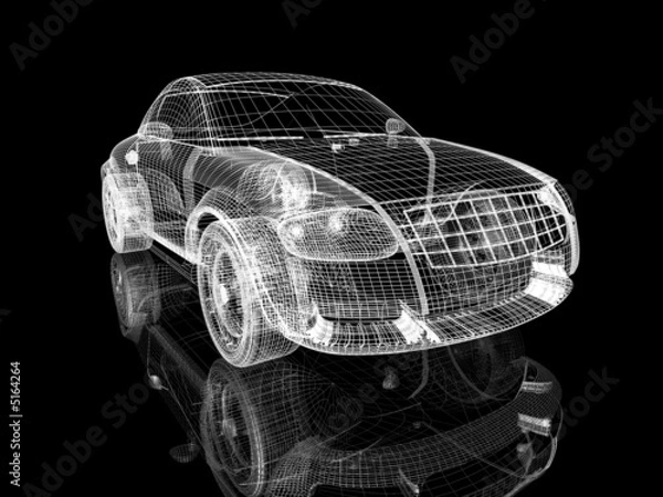 Obraz samochód koncepcyjny