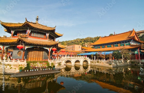 Fototapeta China's old castle