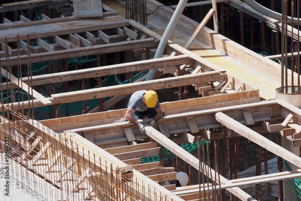 Obraz Construction site