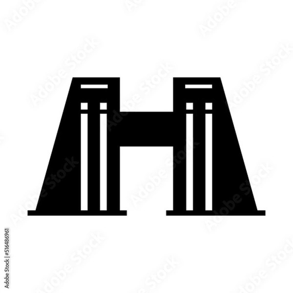 Obraz old egypt building