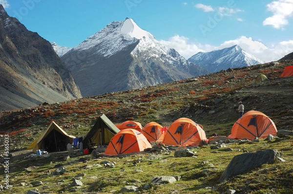 Obraz Trekking camp