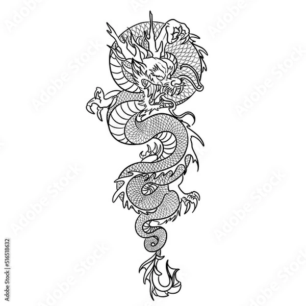 Obraz Chinese Dragon