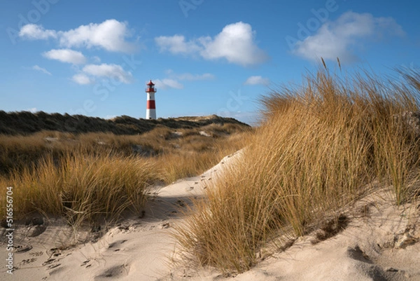 Fototapeta Lighthouses of Sylt, North Frisia, Germany