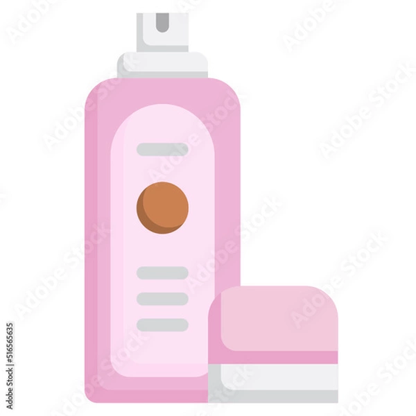 Obraz DEODORANT flat icon,linear,outline,graphic,illustration