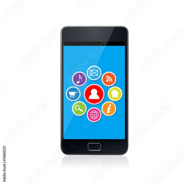 Obraz Smartphone Apps