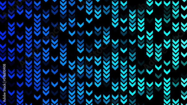 Obraz Abstract Seamless Blue Arrow Background