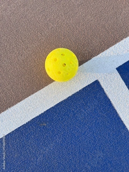 Obraz Pickle ball courts showing the fastest growing sport in USA
