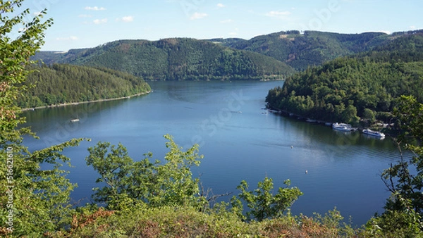 Fototapeta Hohenwarte Stausee