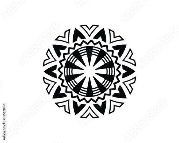 Obraz Mandala in ethnic style vector