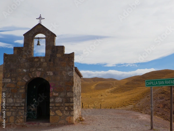 Obraz Capilla en la montaña