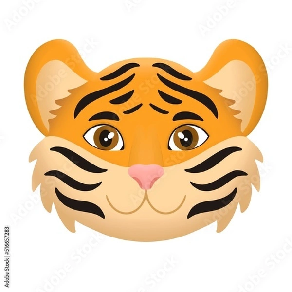 Obraz cartoon tigre 