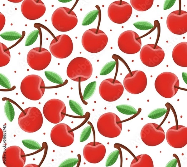 Obraz cherry pattern